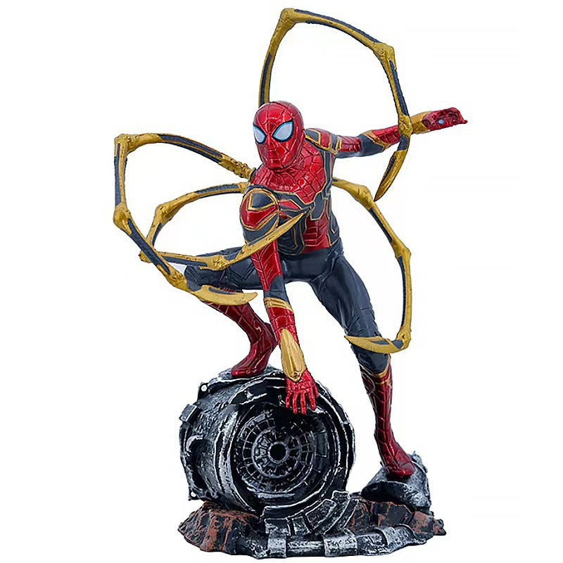 Iron Spider-Man | 8-Inch PVC Statue | Marvel | Avengers: Infinity War