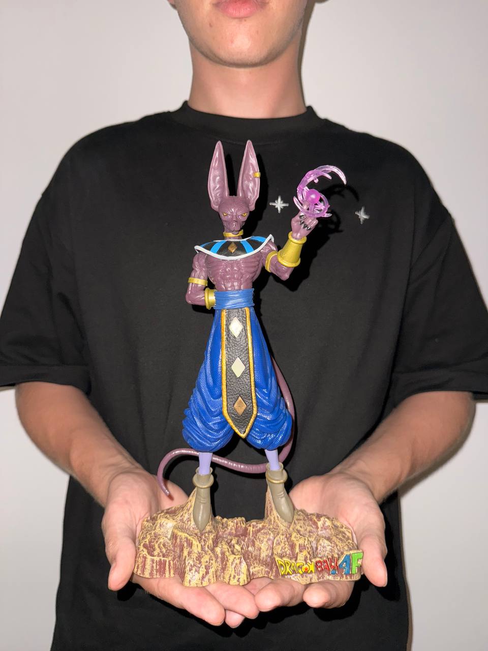11.8-Inch Beerus God of Destruction  | DragonBallSuper | Handmade PVC Statue | Collectors Display