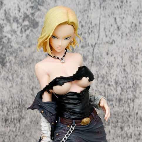 Android 18 "Goon" | 12-Inch PVC Statue | Dragon Ball Z | (1 lbs)