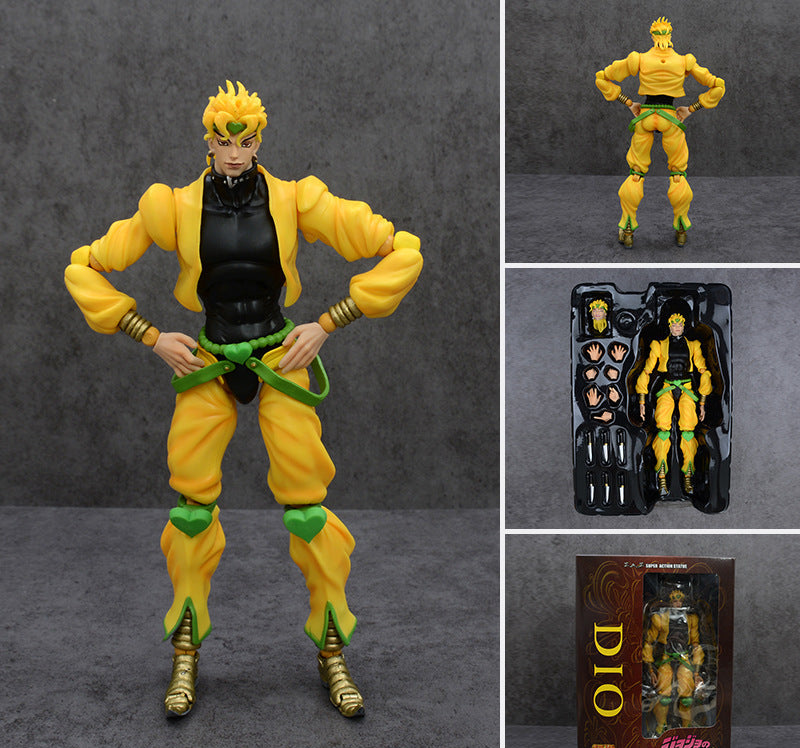 JoJos Bizarre Adventure (Multiple Characters/MOVABLE) | 7-Inch PVC Action Figures |