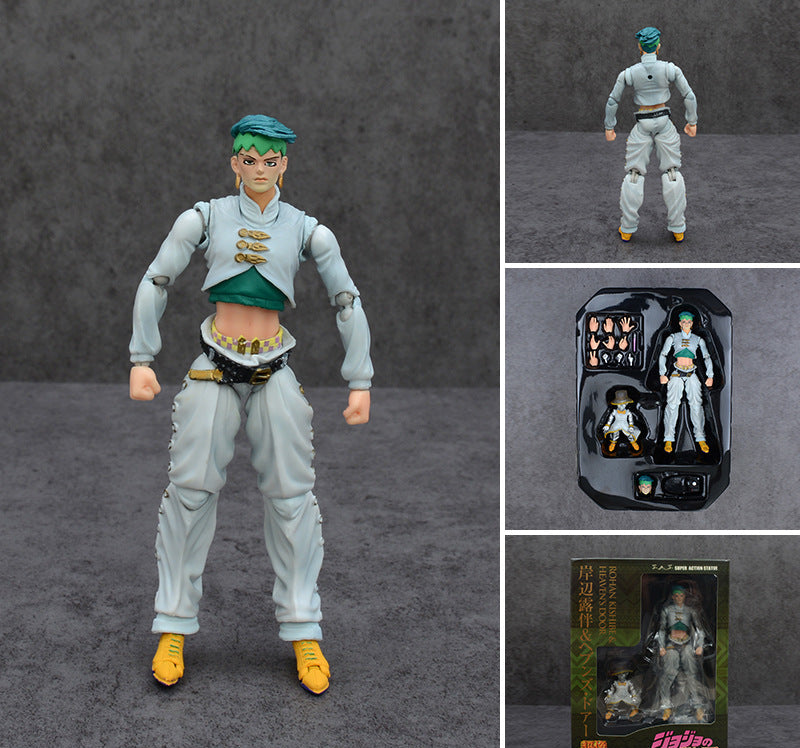 JoJos Bizarre Adventure (Multiple Characters/MOVABLE) | 7-Inch PVC Action Figures |