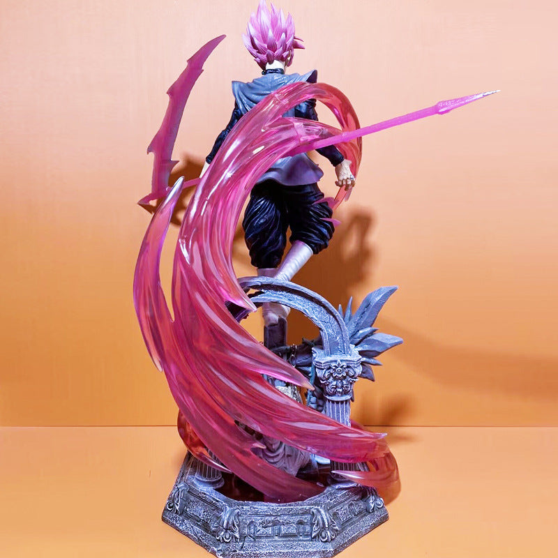 Goku Black/Rose | 19-Inch PVC Statue | Dragon Ball | (8.2 lbs)