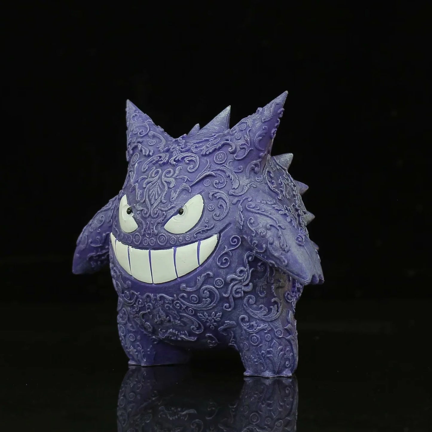 Gengar (Tattoos) | 4.5-Inch PVC Statue | Pokemon | (0.6 lbs)