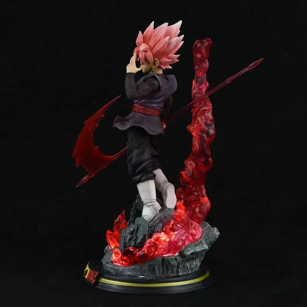 Goku Black Rose | 11-Inch PVC Light Up Statue | Dragon Ball Super | (1.7 lbs)