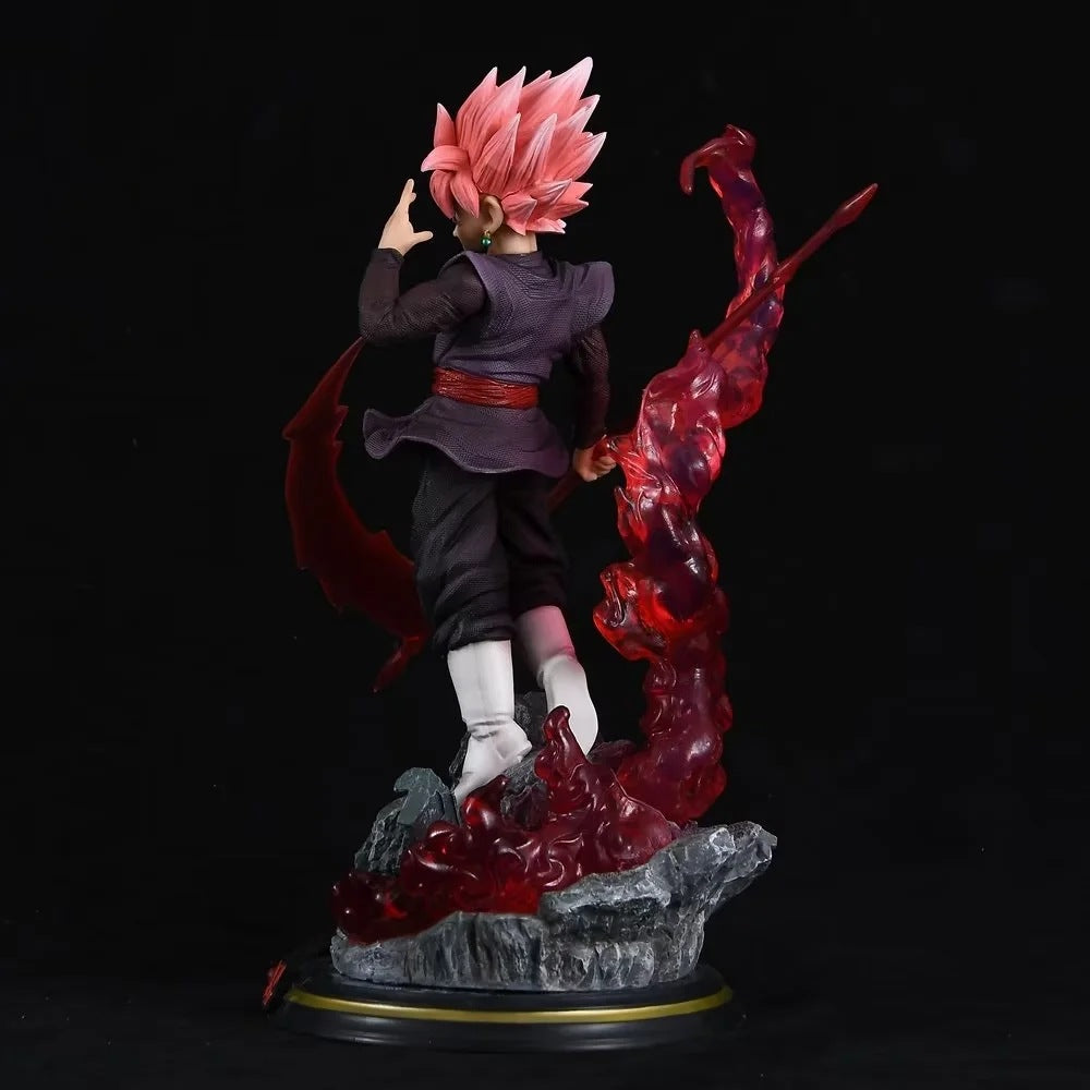 Goku Black Rose | 11-Inch PVC Light Up Statue | Dragon Ball Super | (1.7 lbs)