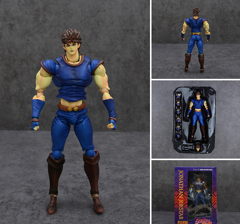 JoJos Bizarre Adventure (Multiple Characters/MOVABLE) | 7-Inch PVC Action Figures |
