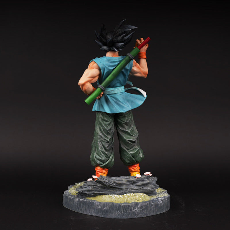 Goku (Happy) | 16.5-Inch PVC Statue | Dragon Ball | (5.5 lbs)