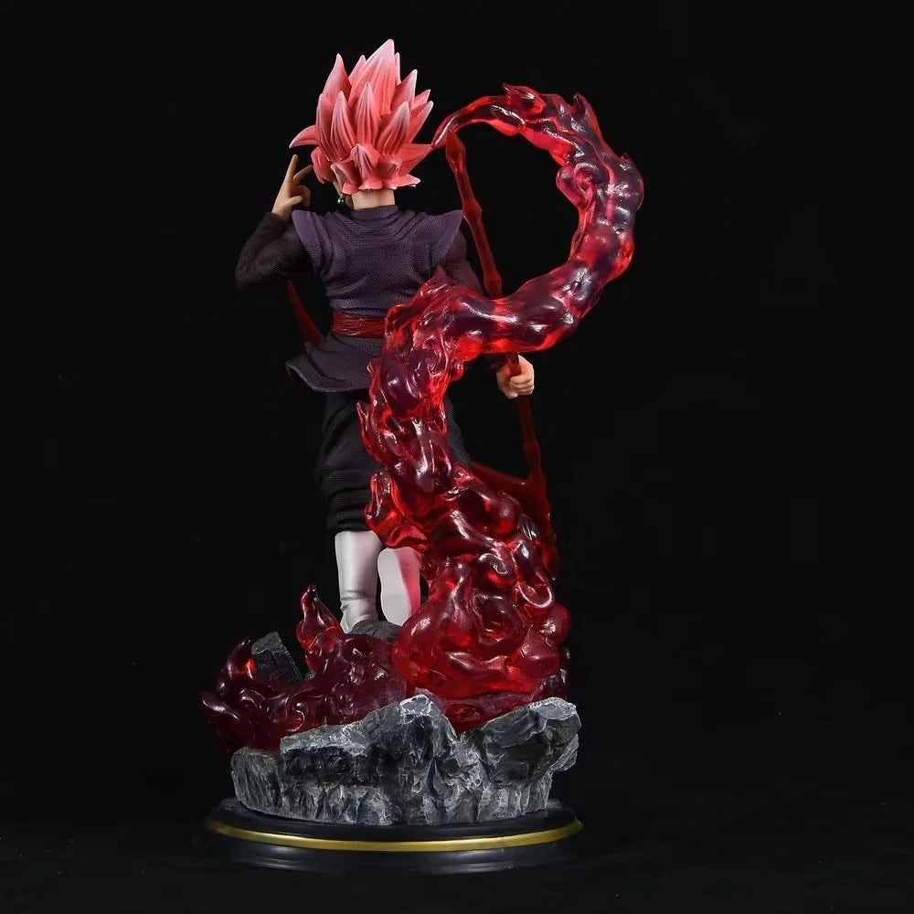 Goku Black Rose | 11-Inch PVC Light Up Statue | Dragon Ball Super | (1.7 lbs)