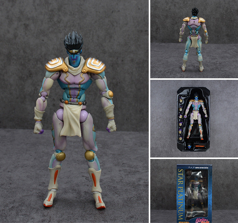 JoJos Bizarre Adventure (Multiple Characters/MOVABLE) | 7-Inch PVC Action Figures |