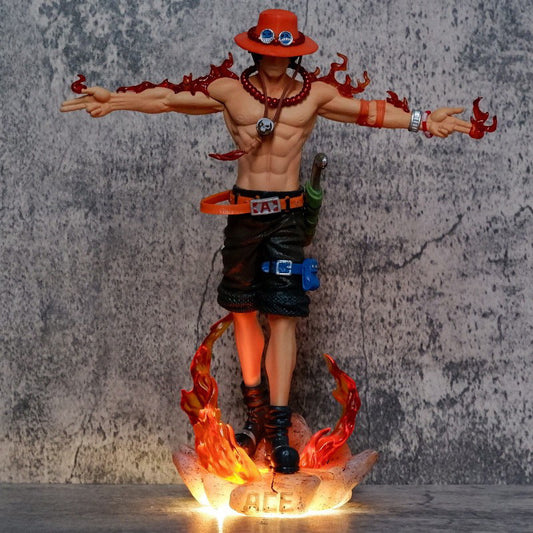 Ace (Light Up) | 11-Inch PVC Statue | One Piece