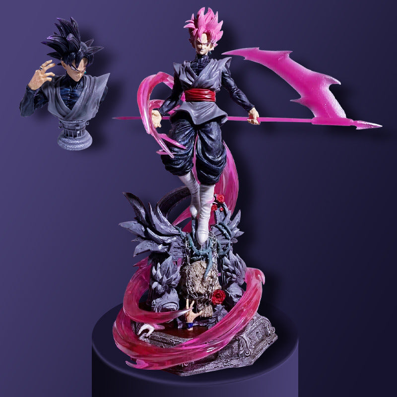 Goku Black/Rose | 19-Inch PVC Statue | Dragon Ball | (8.2 lbs)