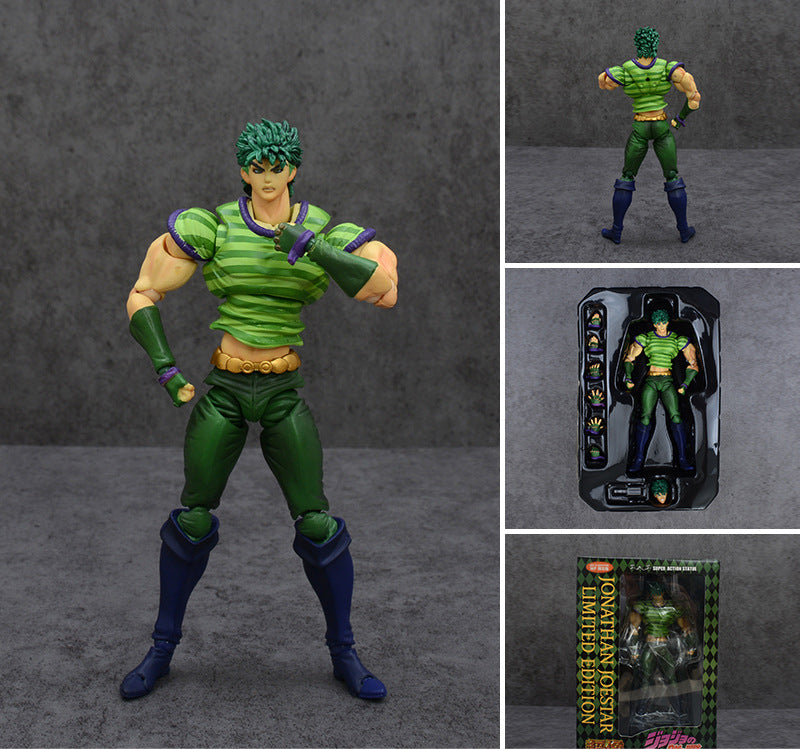 JoJos Bizarre Adventure (Multiple Characters/MOVABLE) | 7-Inch PVC Action Figures |