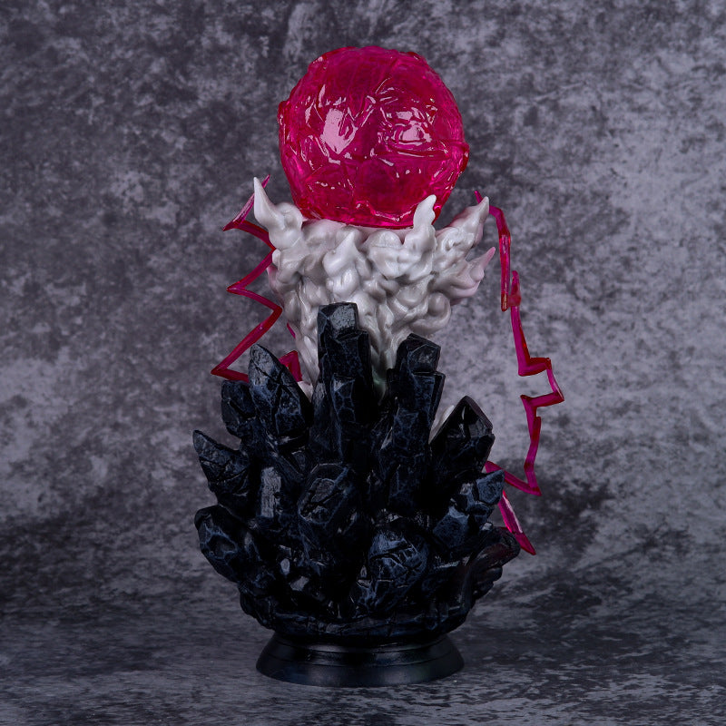 9.25-Inch Majin Buu Vanishing Ball Model Statue | Dragon Ball Z | Handmade Light-Up PVC Statue | Collectors Display (1.7 lbs)