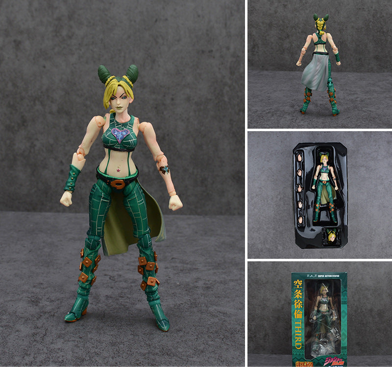 JoJos Bizarre Adventure (Multiple Characters/MOVABLE) | 7-Inch PVC Action Figures |