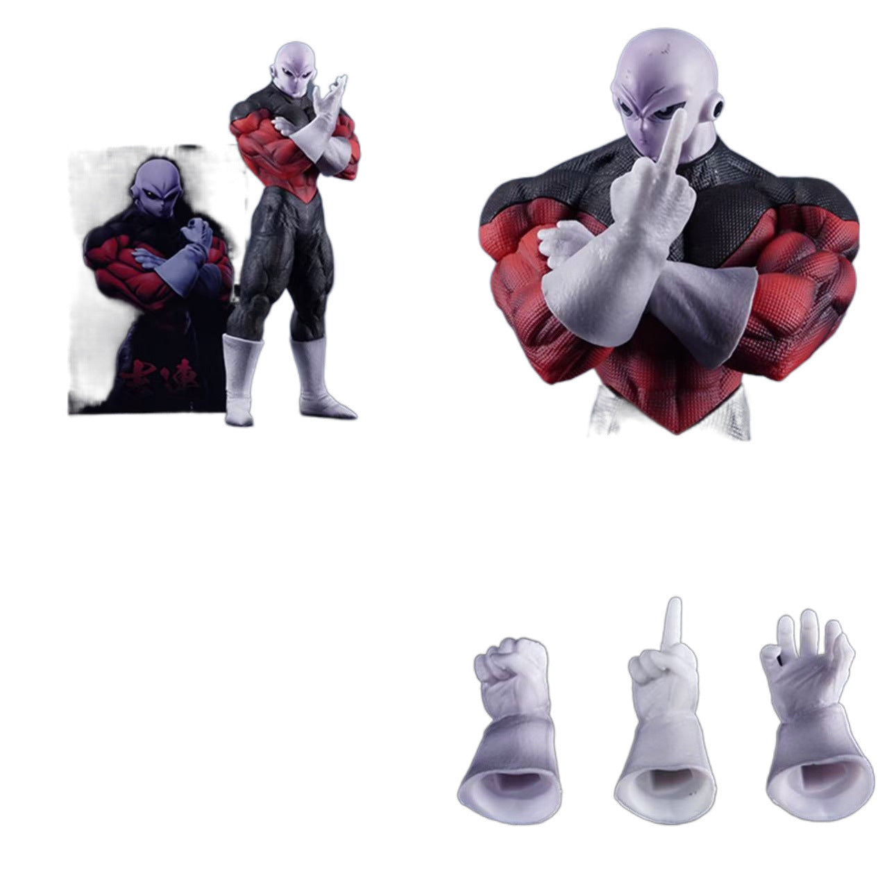 10.2Inch Jiren Pride Trooper Model Statue | DragonBallSuper | Handmade PVC Statue | Collectors Display (1.13lbs)