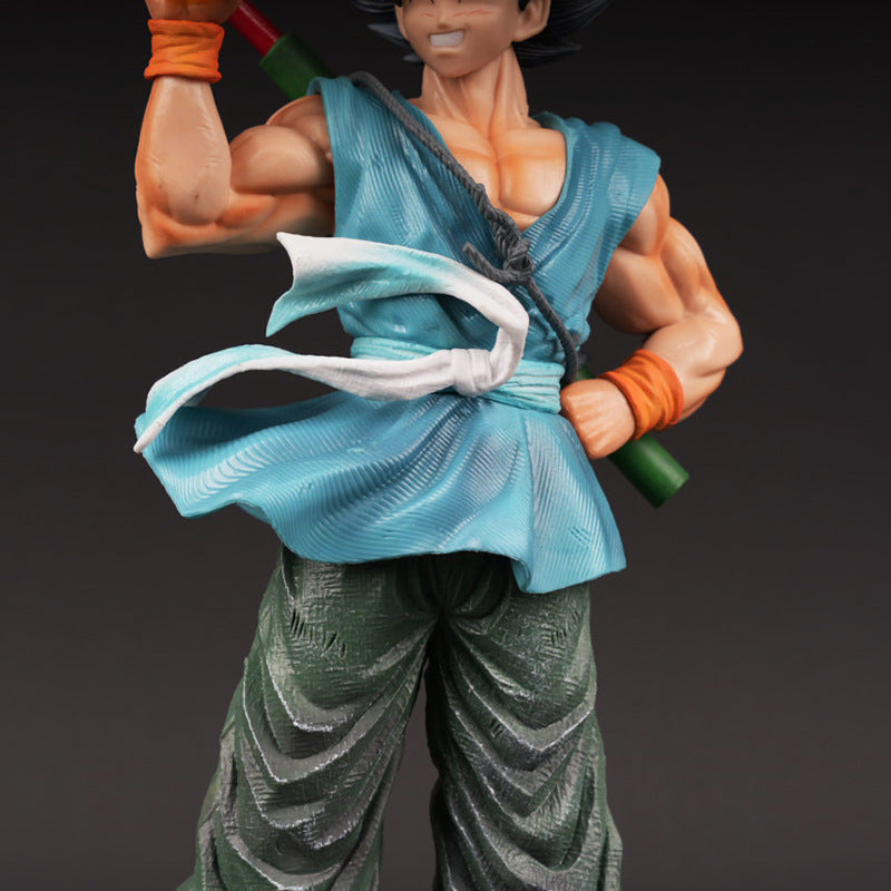 Goku (Happy) | 16.5-Inch PVC Statue | Dragon Ball | (5.5 lbs)