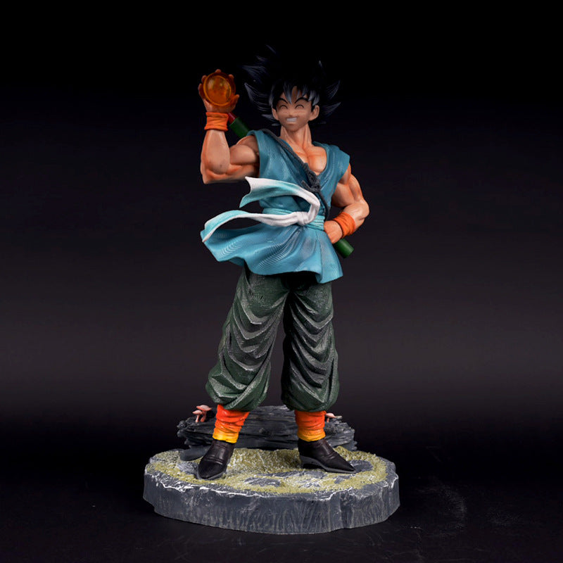 Goku (Happy) | 16.5-Inch PVC Statue | Dragon Ball | (5.5 lbs)