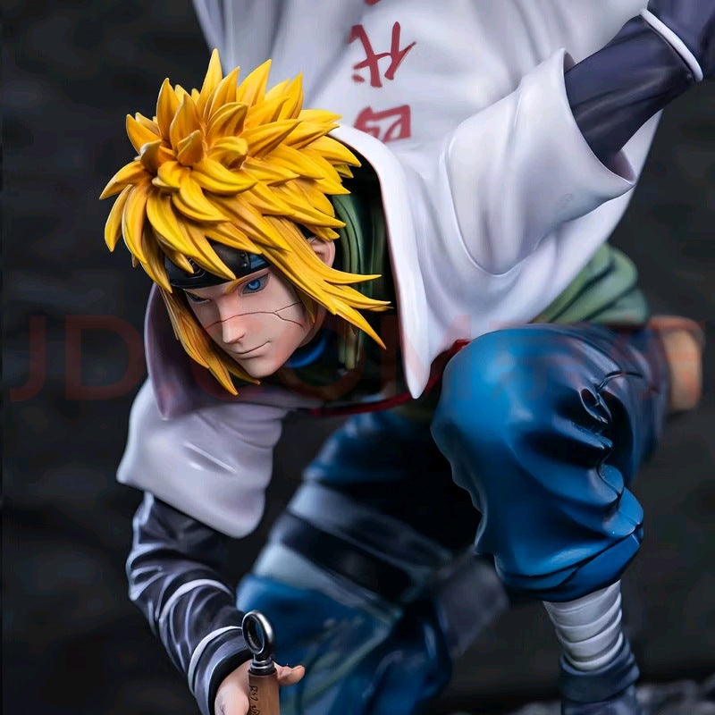 Minato Namikaze Fourth Hokage | 9-Inch PVC Statue | Naruto Shippuden | (1.7 lbs)