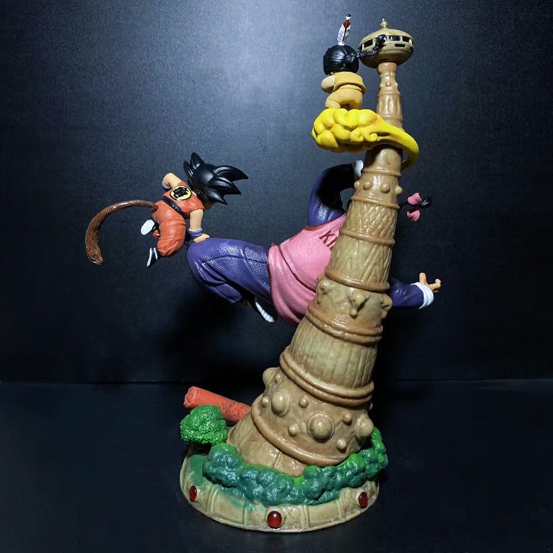 Son Goku vs Tao Pai Pai | 11-Inch PVC Statue | Dragon Ball