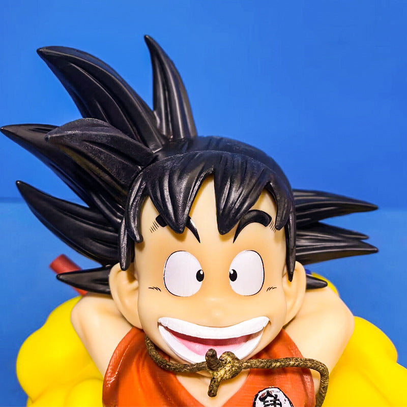 Kid Goku | 6.1-Inch PVC Light Up Statue | Dragon Ball | (1 lbs)