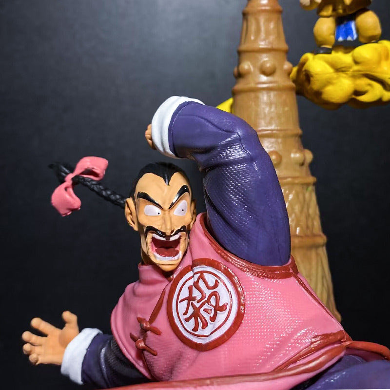 Son Goku vs Tao Pai Pai | 11-Inch PVC Statue | Dragon Ball