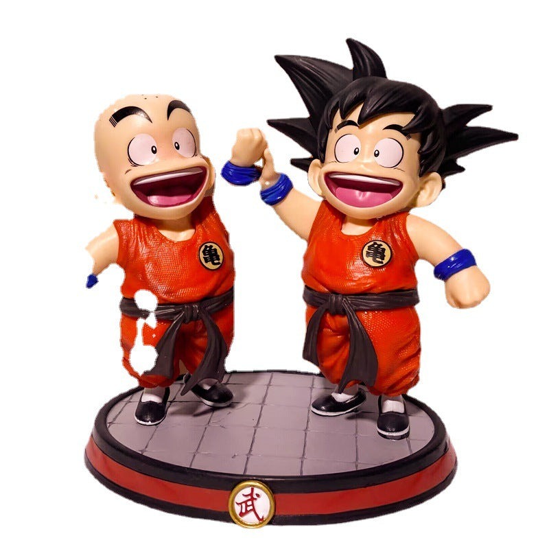 Kid Goku & Krillin | 6-Inch PVC Statue | Dragon Ball