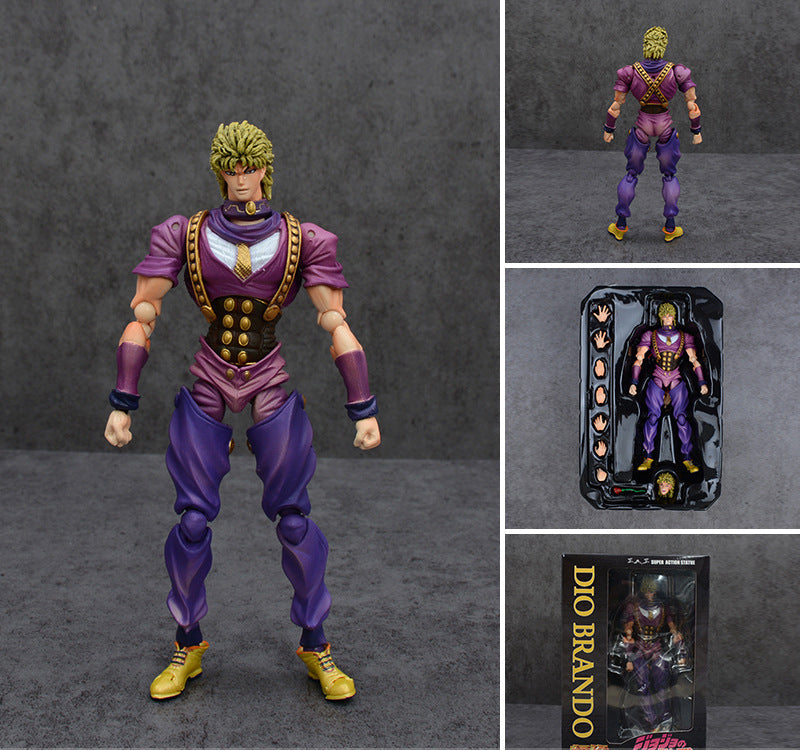 JoJos Bizarre Adventure (Multiple Characters/MOVABLE) | 7-Inch PVC Action Figures |