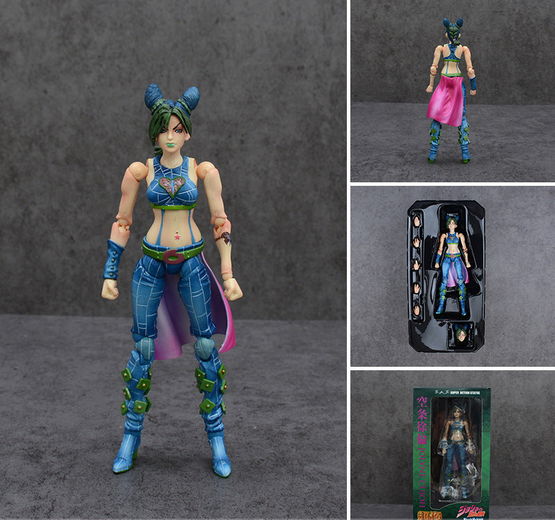 JoJos Bizarre Adventure (Multiple Characters/MOVABLE) | 7-Inch PVC Action Figures |