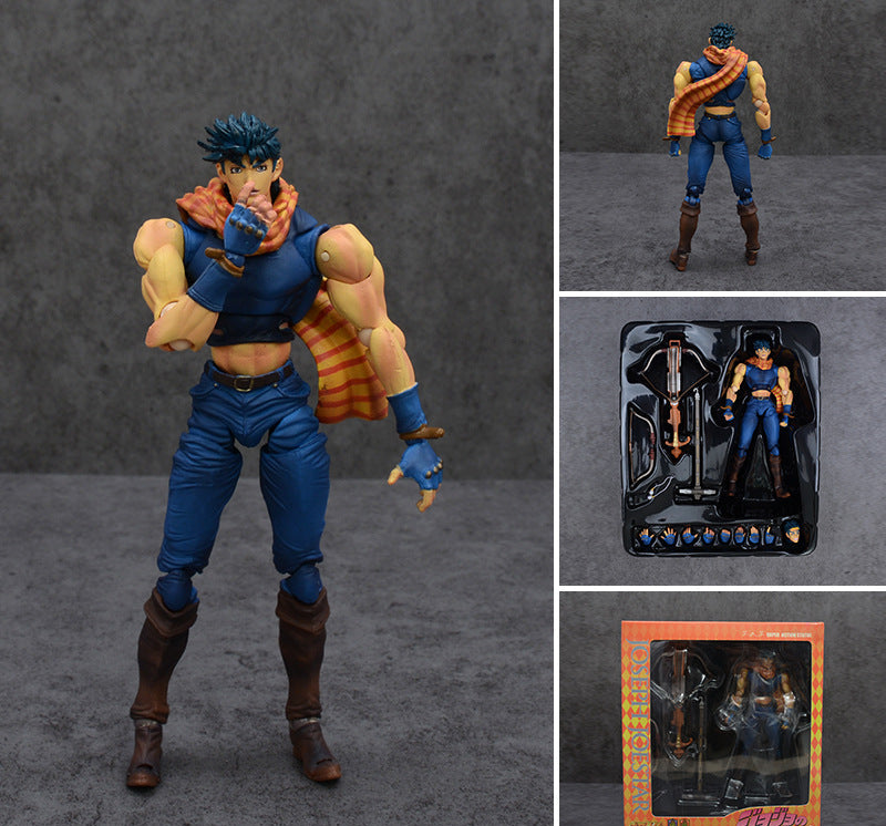 JoJos Bizarre Adventure (Multiple Characters/MOVABLE) | 7-Inch PVC Action Figures |